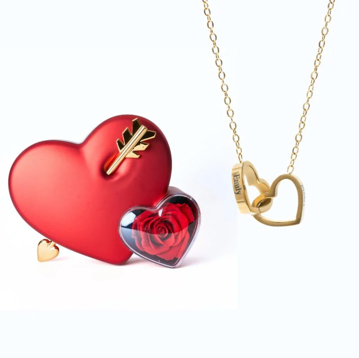 Coeur Éternel & Collier Personnalisé