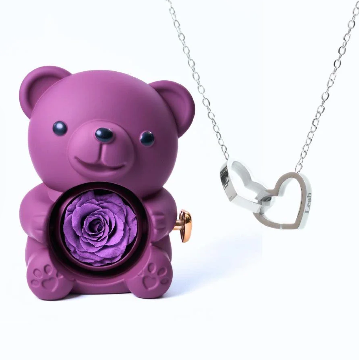 Ours Éternel & Collier Personnalisé