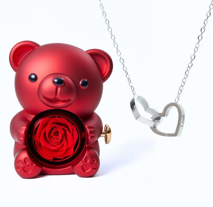 Ours Éternel & Collier Personnalisé