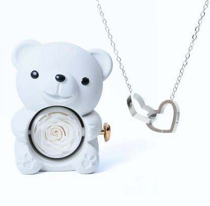 Ours Éternel & Collier Personnalisé
