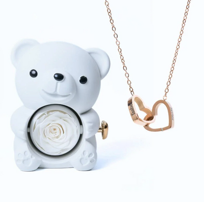 Ours Éternel & Collier Personnalisé