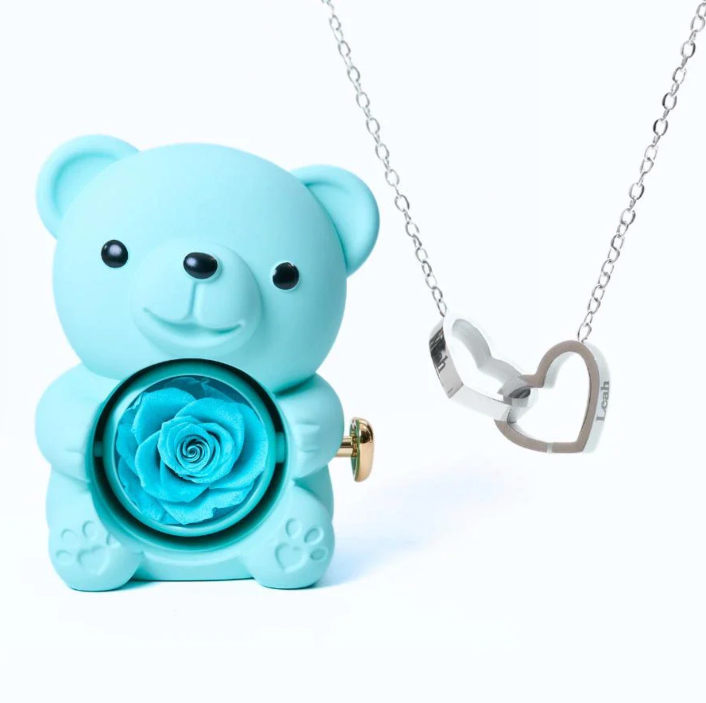 Ours Éternel & Collier Personnalisé